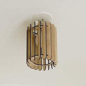 Suspension "Mississippi" en bois